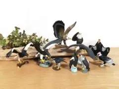 【10点】鳥フィギュア 猛禽類など