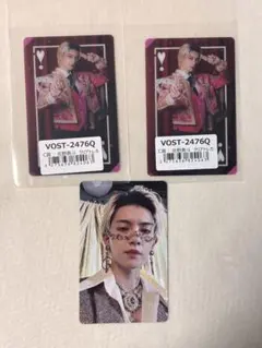 M!LK 佐野勇斗 クリアトレカ 3枚セット