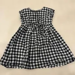 アプレレクール　チェックワンピース　90㎝
