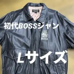 BOSS ボスジャン フライトジャケット レザー ボアフリース L 2026年最新】boss フライトジャケットの人気アイテム - メルカリ