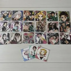 鬼滅の刃　アートコースター　18種 + おまけ3種　まとめ売り　※ばら売り不可