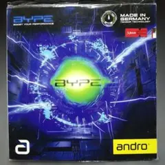 ✨10月26日迄激安✨andro BYPEX卓球ラバー赤1.8mm