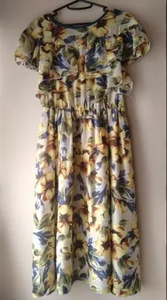 美品☆w closetのアンティーク風ワンピ☆昭和レトロ