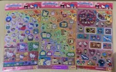 seria サンリオキャラクターズ　キラッとシール3つセット