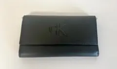 美品⭐︎Calvin Klein⭐︎ ブラック レザーウォレット