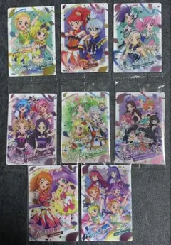⭐️アイカツ！×プリパラウエハース　コラボ楽曲カード　8点