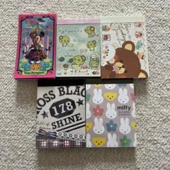 キャラクター メモ用紙 5セット