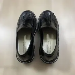 Oriental Traffic ブラックタッセルローファー