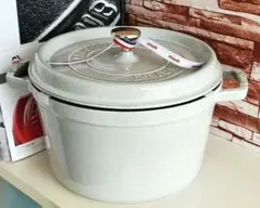 早い者勝ち】STAUB グランドココット 24cm カンパーニュ 深鍋 - メルカリ