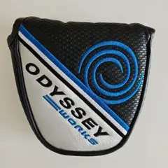 DYSSEY(オデッセイ) ワークス ブルー パターカバー マレットタイプ