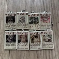 ワンピースミニメタル手配書キーホルダーセット - メルカリ