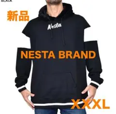 708【新品】大きいサイズ NESTABRANDフードファープルオーバーXXXLのサムネイル