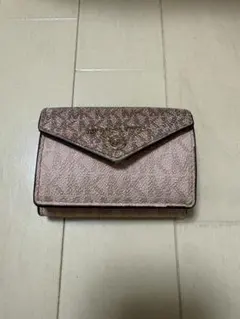 MICHAEL KORS ピンク 三つ折り財布