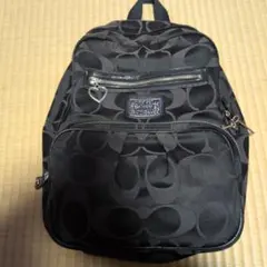 COACH ブラック バックパック