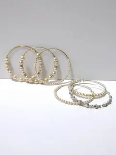ブレスレット　パール　セットのサムネイル