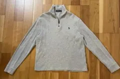 POLO ポロ ラルフローレン　ハーフジップニットポニー刺繍