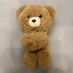 茶色いクマのぬいぐるみ