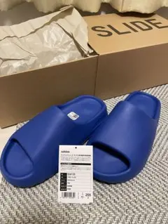 アディダス　イージースライド　アズール　新品未使用　27.5 楽天市場】adidas(アディダス) サイズ:27.5cm YEEZY Slide Azure