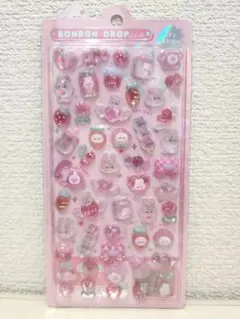 残り2点【正規品】ボンボンドロップシール　ももいろボンボン