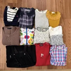 子ども服　80cm〜90cm 11点　女の子お洋服まとめ売り