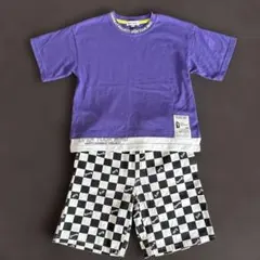 SHOO LA RUE Tシャツ 重ね着風 パープルのサムネイル
