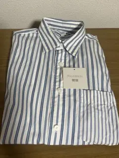 UNIQLO JW ANDERSON 長袖シャツ S 白/青ストライプ