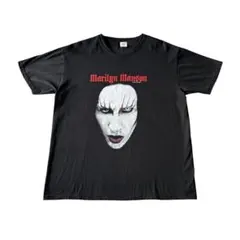 希少】MARILYN MANSON BIG FACE Hanesボディ - メルカリ