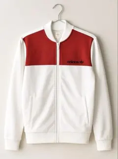 00's adidas トラックジャケット ジャージ 白タグ トレフォイルロゴ