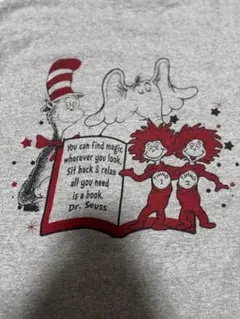 ドクタースース Tシャツ グリンチ ノートン Thing1&2 レア古着 一点物