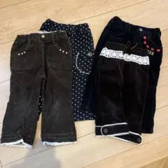 女の子　ズボン、パンツまとめ売り4点
