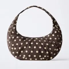ZARA ザラ　ドットプリントショルダーバッグのサムネイル