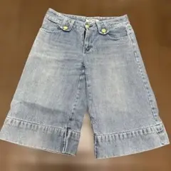 navy natural デニム ショートパンツ Lのサムネイル