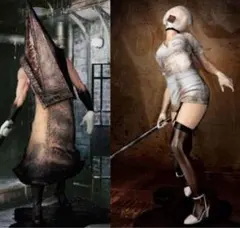 サイレントヒル2 レッドピラミッドシング バブルヘッドナース フィギュアセット