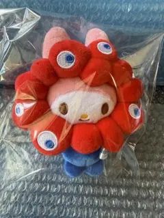サンリオ　ミャクミャク　マイメロディ　ぬいぐるみBC カラビナ