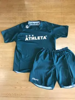 アスレタ　サマートレスウエット上下セット　グリーン　Lサイズ