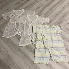 ベビー服 3点セット 長肌着　ロンパース