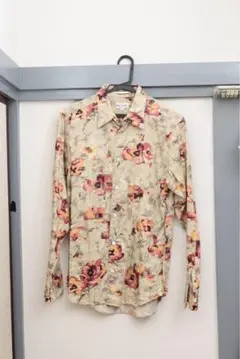 Paul Smith London 総柄　花柄 長袖シャツ Mサイズ