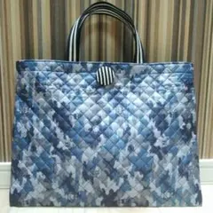 撥水　カモフラージュ柄　レッスンバッグ