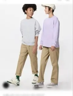 ユニクロ　キッズ　レギュラーフィットイージーパンツ　130㎝ジュニアUNIQLO