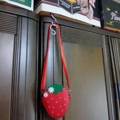 いちご ショルダーバッグ キッズ用