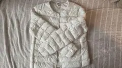 UNIQLO PUFFYTECH ホワイト ダウンジャケット Mサイズ