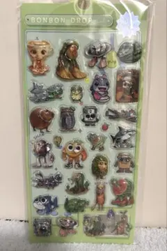 イタリアンブレインロットウォーターシール 立体シールぷくぷくシール