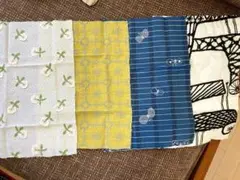 minaperhonen生地セット4種類 20cm x 30cm ＋おまけ