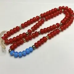 45rpm ターコイズブルー☆アンティークビーズ - メルカリ