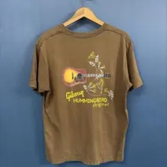 ユニクロ　ギブソンUT Gibson Hummingbird Tシャツ ブラウンのサムネイル