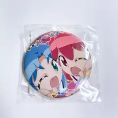 楽天コレクション ふしぎ星の☆ふたご姫 Gyu! D賞 缶バッジ ウィンクふたごのサムネイル