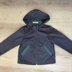 ファミリア　定番　ネイビーチェック　ウィンドブレーカー　アウター　110