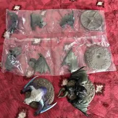 モンハン 捕獲し隊 ナルガクルガ希少種×1 ディアブロス亜種×3(うち未開封2)