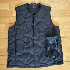 ウルトラライトダウン　M ユニセックス　ユニクロ　ブラック　収納袋つき