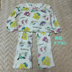 【新品・タグなし・120センチ】サンリオキャラクター　パジャマ　ホワイト